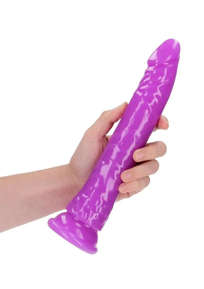 Real Rock Realrock Slim Glow In The Dark Dildo with Suction Cup Female Sex Toys