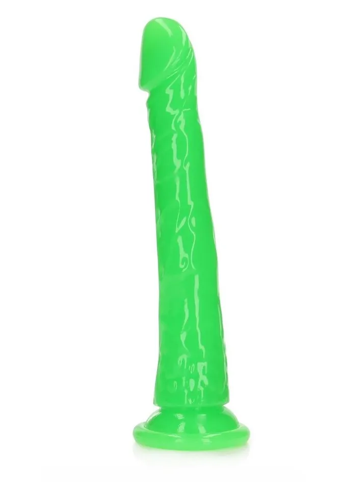 Real Rock Realrock Slim Glow In The Dark Dildo with Suction Cup Female Sex Toys