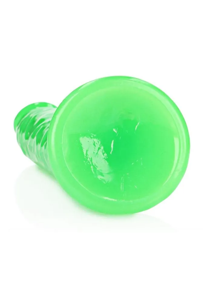 Real Rock Realrock Slim Glow In The Dark Dildo with Suction Cup Female Sex Toys