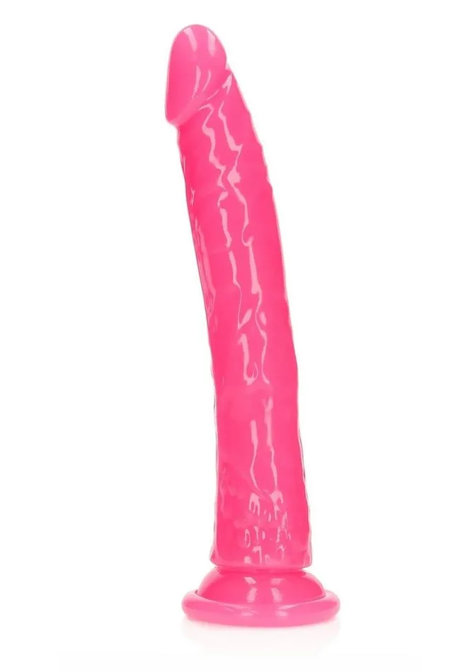 Real Rock Realrock Slim Glow In The Dark Dildo with Suction Cup Female Sex Toys