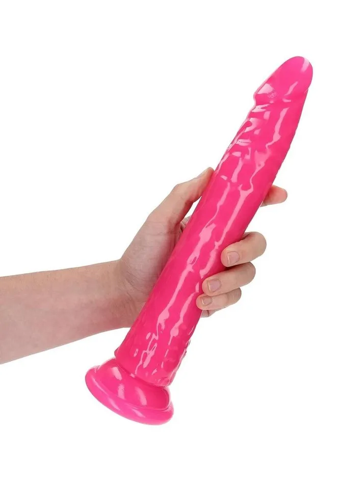 Real Rock Realrock Slim Glow In The Dark Dildo with Suction Cup Female Sex Toys