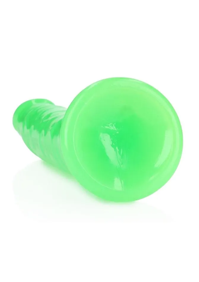 Real Rock Realrock Slim Glow In The Dark Dildo with Suction Cup Female Sex Toys