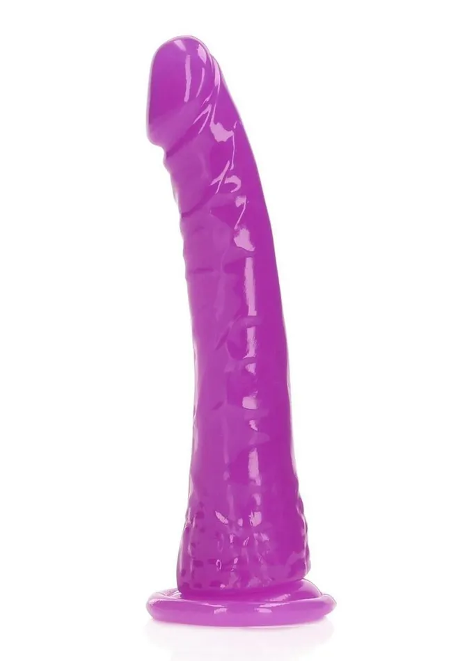Real Rock Realrock Slim Glow In The Dark Dildo with Suction Cup Female Sex Toys