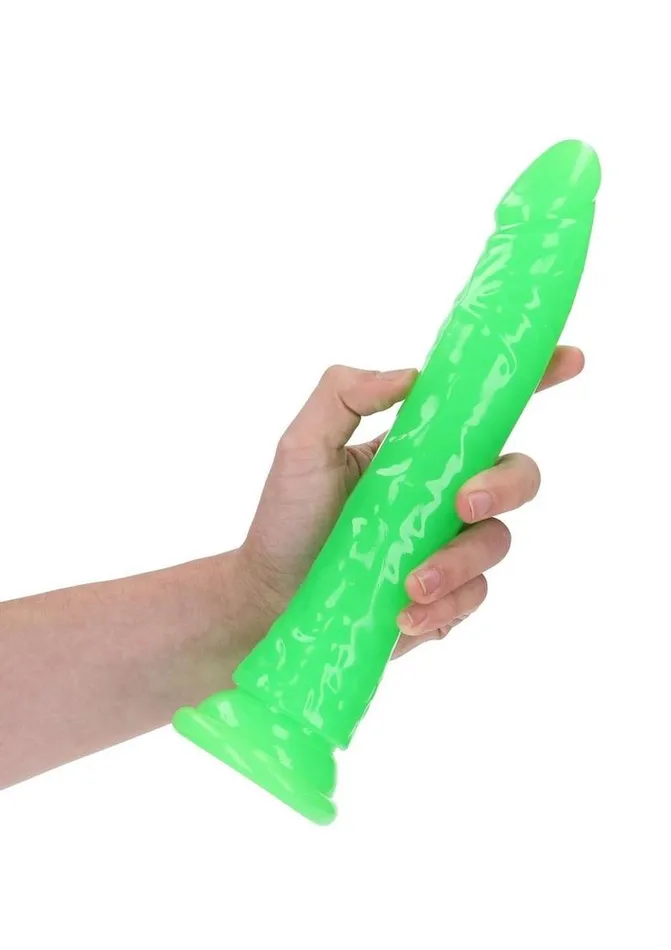 Real Rock Realrock Slim Glow In The Dark Dildo with Suction Cup Female Sex Toys