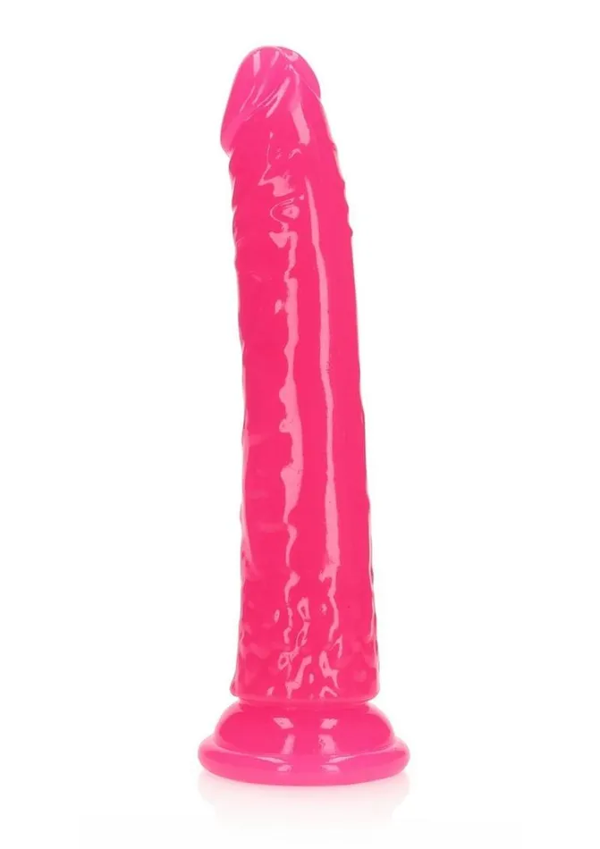 Real Rock Realrock Slim Glow In The Dark Dildo with Suction Cup Female Sex Toys