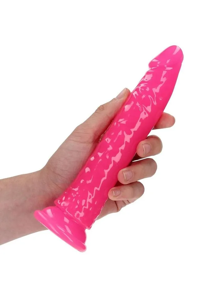 Real Rock Realrock Slim Glow In The Dark Dildo with Suction Cup Female Sex Toys