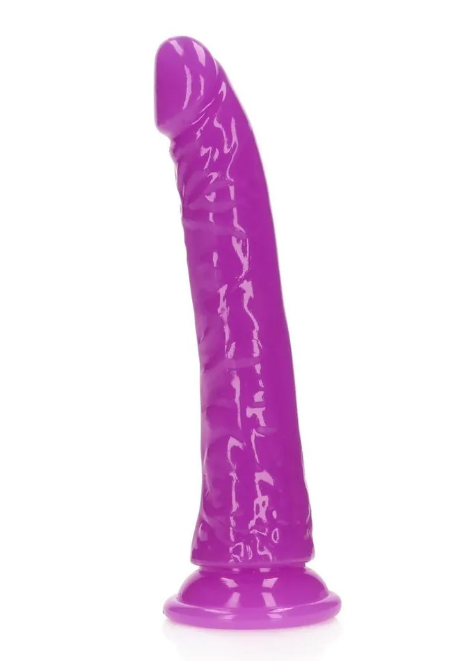 Real Rock Realrock Slim Glow In The Dark Dildo with Suction Cup Female Sex Toys