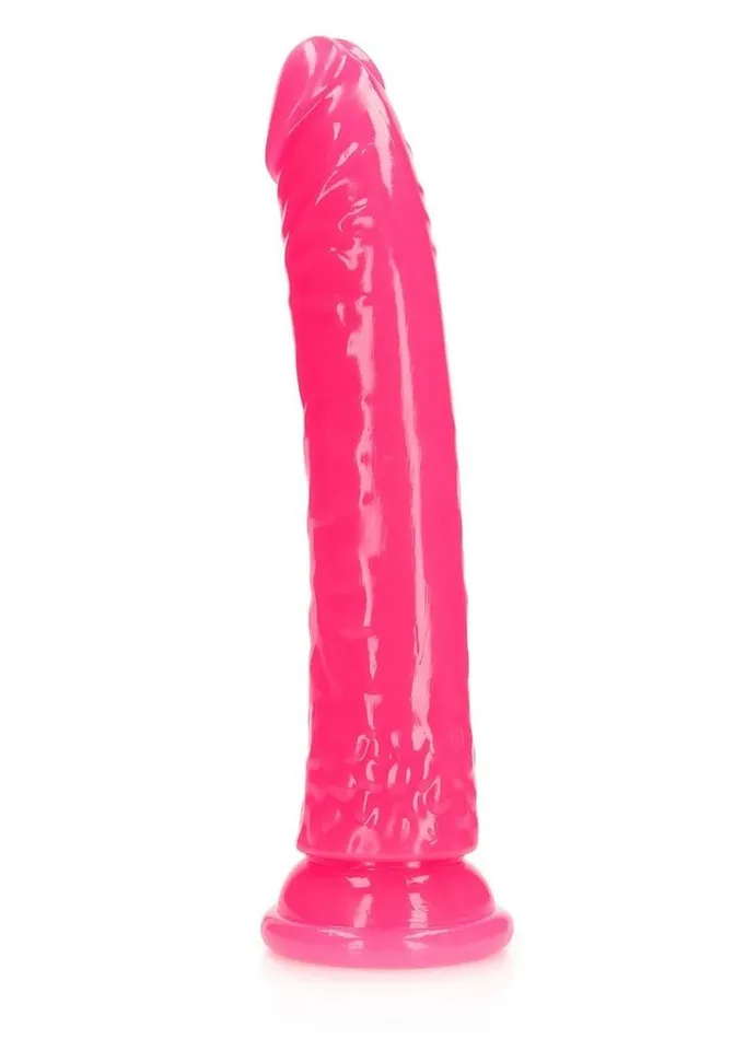 Real Rock Realrock Slim Glow In The Dark Dildo with Suction Cup Female Sex Toys