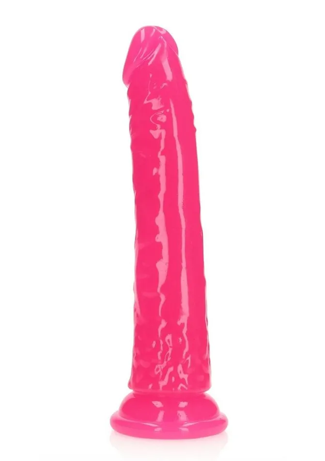 Real Rock Realrock Slim Glow In The Dark Dildo with Suction Cup Female Sex Toys