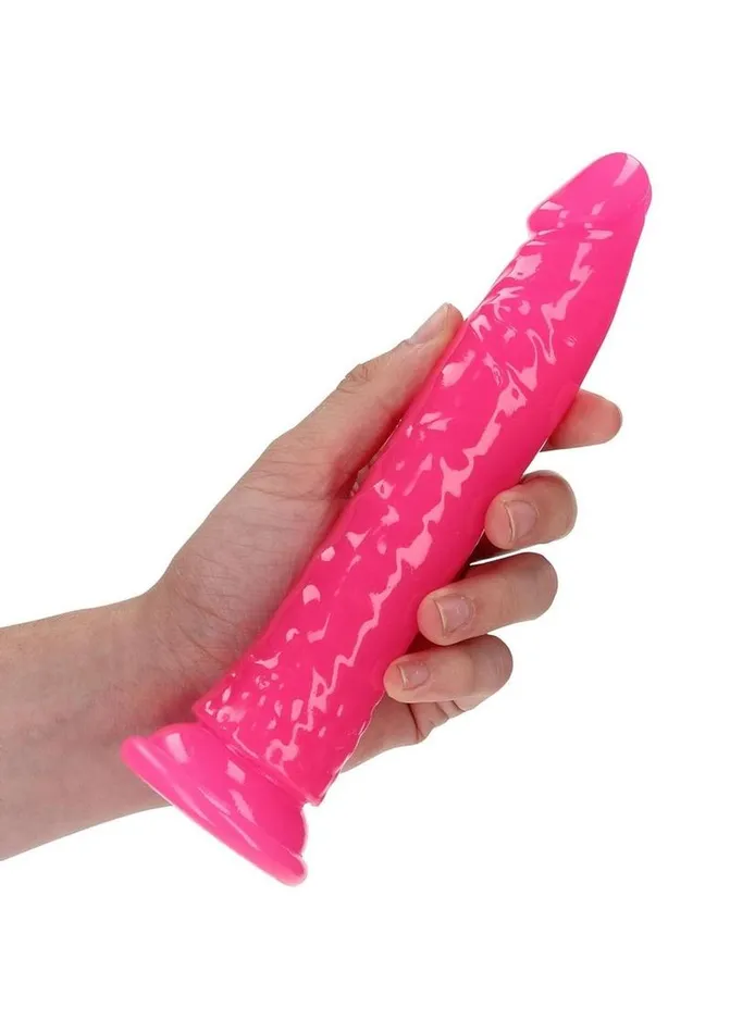 Real Rock Realrock Slim Glow In The Dark Dildo with Suction Cup Female Sex Toys