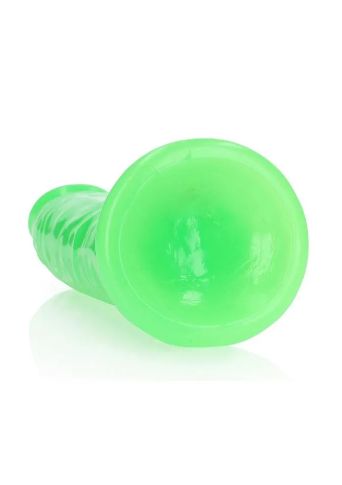 Real Rock Realrock Slim Glow In The Dark Dildo with Suction Cup Female Sex Toys