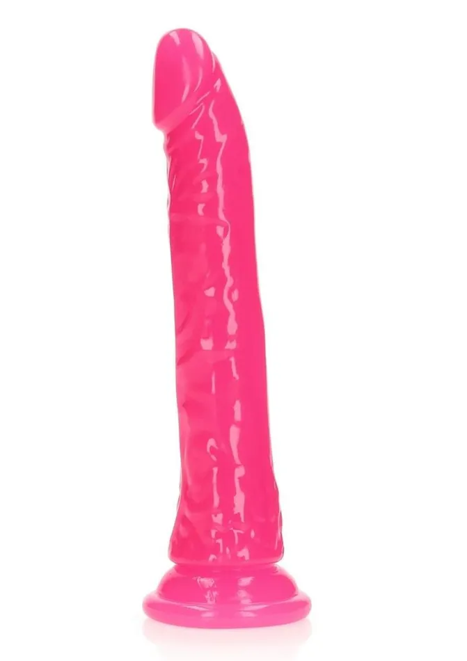 Real Rock Realrock Slim Glow In The Dark Dildo with Suction Cup Female Sex Toys