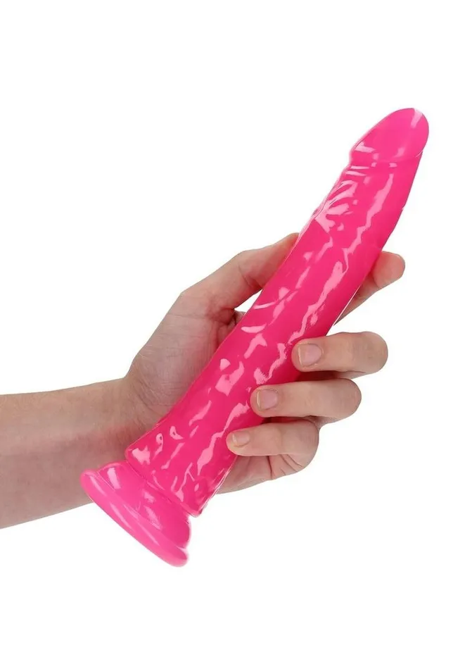 Real Rock Realrock Slim Glow In The Dark Dildo with Suction Cup Female Sex Toys