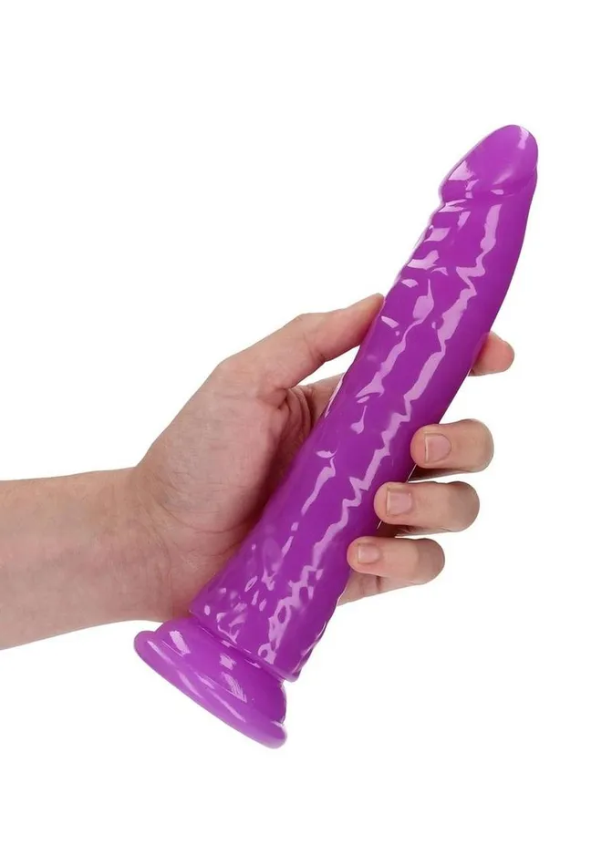 Real Rock Realrock Slim Glow In The Dark Dildo with Suction Cup Female Sex Toys
