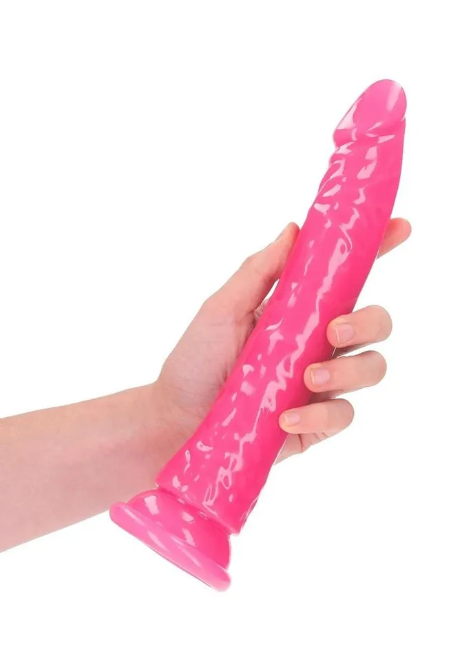 Real Rock Realrock Slim Glow In The Dark Dildo with Suction Cup Female Sex Toys
