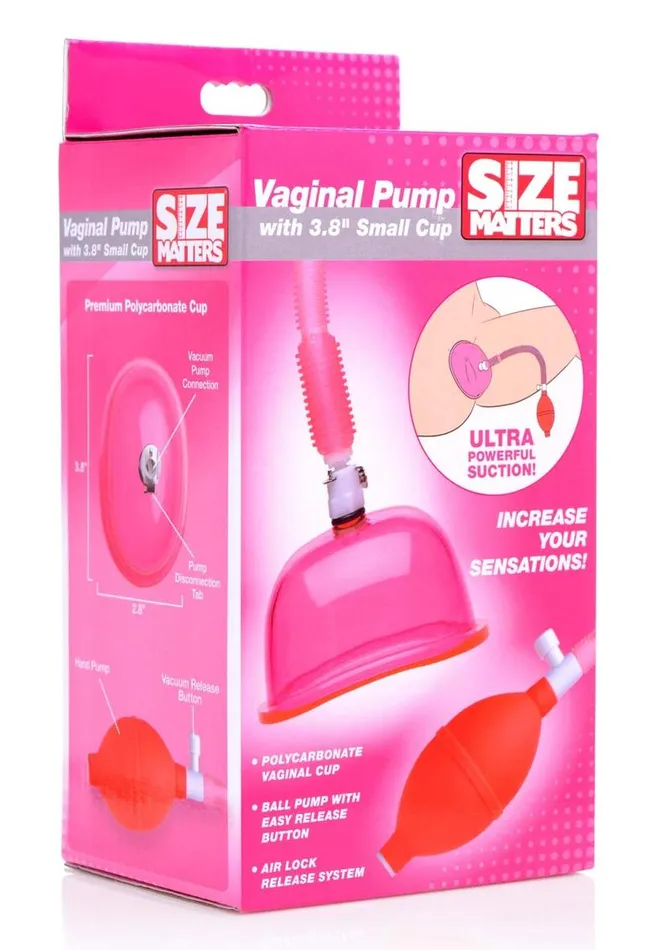 Size Matters Vaginal Pump with 38in Cup Size Matters Male Sex Toys