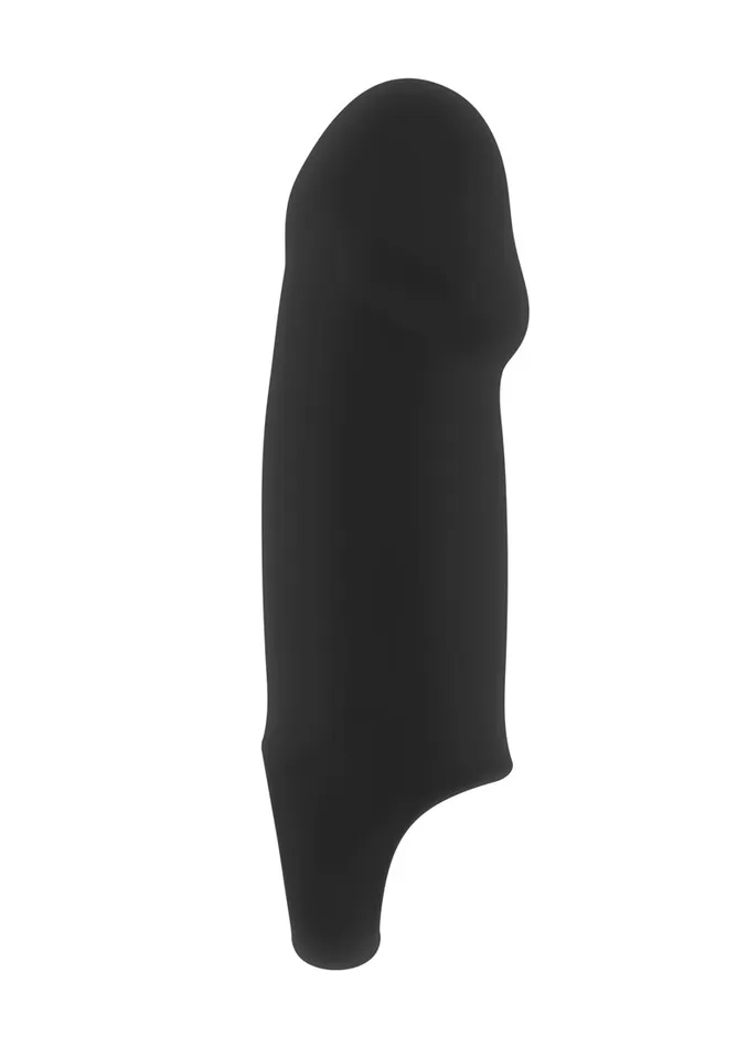 Sono No37 Stretchy Thick Penis Extension Black Shots Sono Male Sex Toys