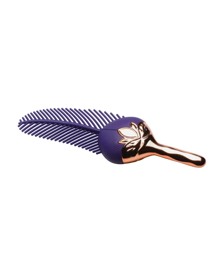 Xr LLC Female Sex Toys Master Series The Tickler Vibrating Silicone Feather Tickler Xr LLC Female Sex Toys Master Series The Tickler Vibrating Silicone Feather Tickler