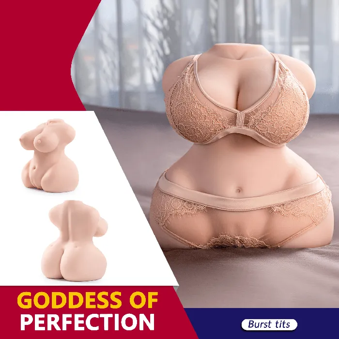 Babette Real Doll Torso Mini Sexpuppe Mnnlich 6KG xeoxhoneyde Male Sex Toys