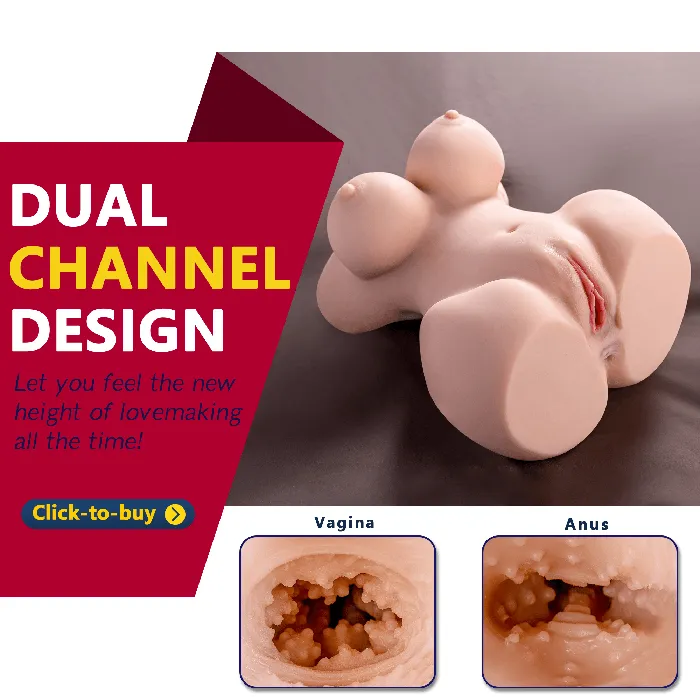 Babette Real Doll Torso Mini Sexpuppe Mnnlich 6KG xeoxhoneyde Male Sex Toys