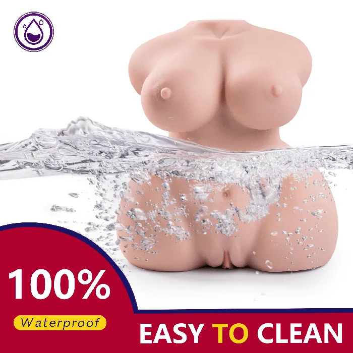 Babette Real Doll Torso Mini Sexpuppe Mnnlich 6KG xeoxhoneyde Male Sex Toys