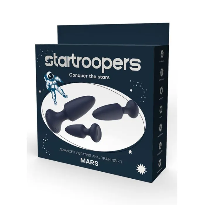 Dream Toys Male Sex Toys Startroopers Mars Advanced Vibrating Anal Plug Training Kit Dream Toys Male Sex Toys Startroopers Mars Advanced Vibrating Anal Plug Training Kit