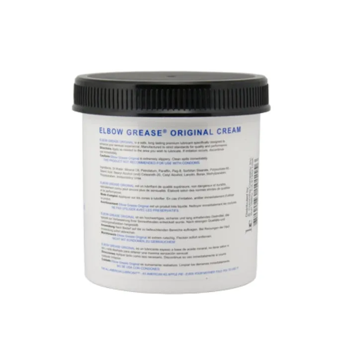DUS Elbow Grease Original Cream 425g Male Sex Toys