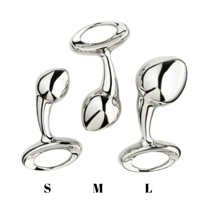 ENT Male Sex Toys Njoy Pure Stainless Steel Anal Plug Small