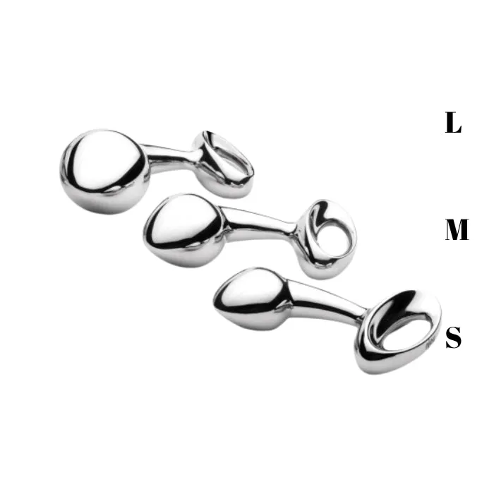 ENT Male Sex Toys Njoy Pure Stainless Steel Anal Plug Small