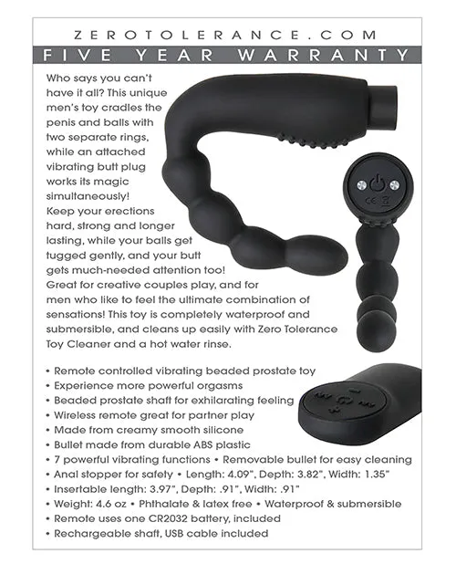 Evolved Novelties Anal Zero Tolerance The Emperor Prostate Toy