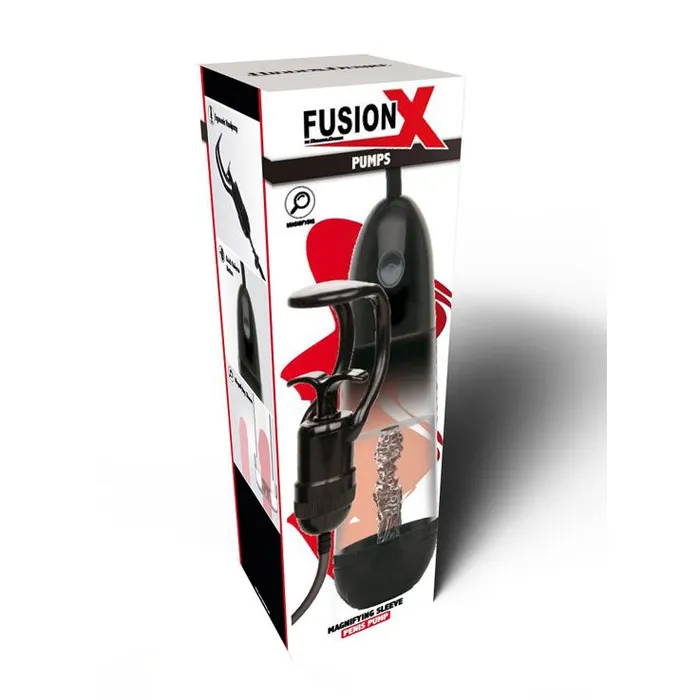Hidden Desire Fusion X Magnifying Sleeve Penis Pump Black Hidden Desire Male Sex Toys Hidden Desire Fusion X Magnifying Sleeve Penis Pump Black Hidden Desire Male Sex Toys