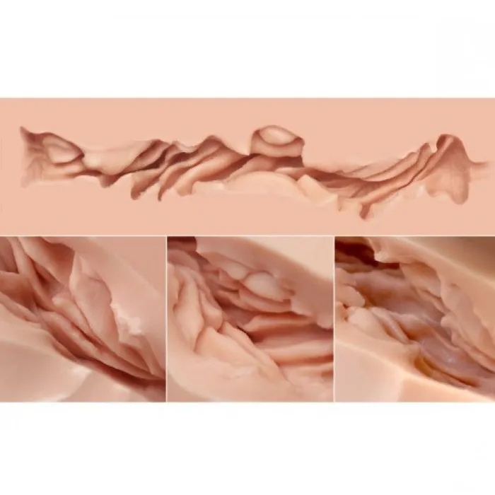 Jessica Hand Held Torso Masturbator Naked Factory Male Sex Toys