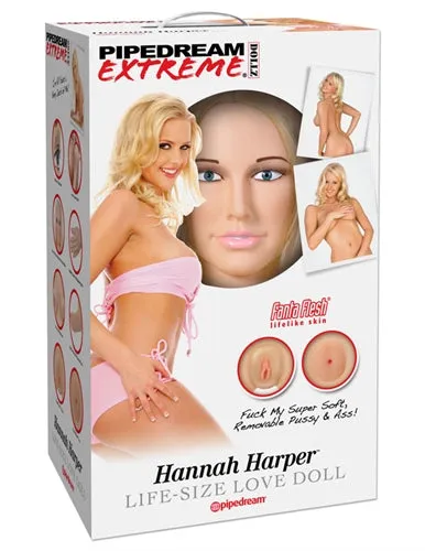 Male Sex Toys PDX Brands Pipedream Extreme Dollz Hannah Harper Life Size Love Doll Male Sex Toys PDX Brands Pipedream Extreme Dollz Hannah Harper Life Size Love Doll