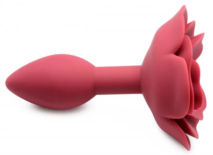 Male Sex Toys XR Brands Master Series Booty Bloom Silicone Rose Anal Plug