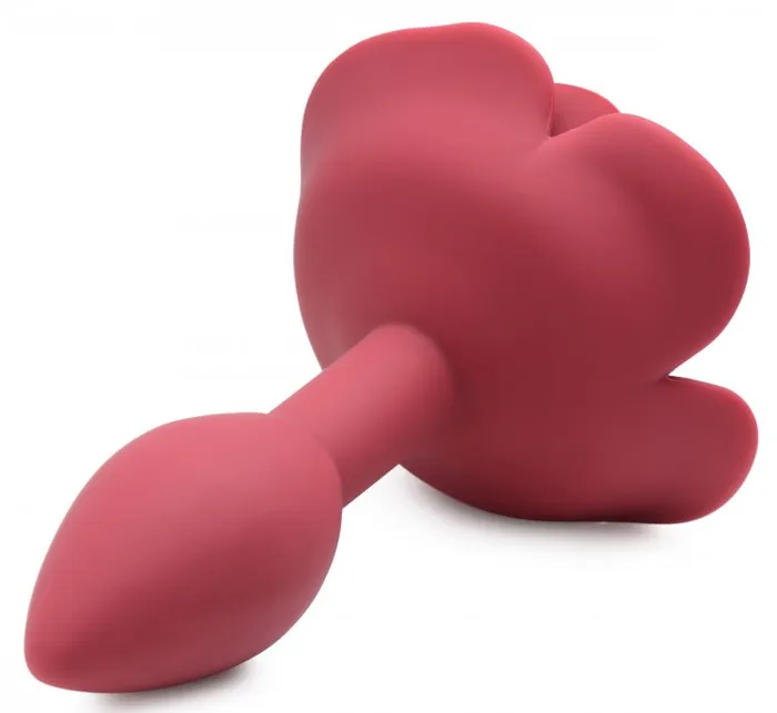 Male Sex Toys XR Brands Master Series Booty Bloom Silicone Rose Anal Plug