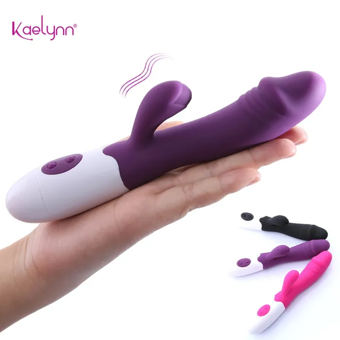 NEW G Spot Dildo Rabbit Vibrators For Women Dual Vibration Silicone 69shadesofplay Female Sex Toys
