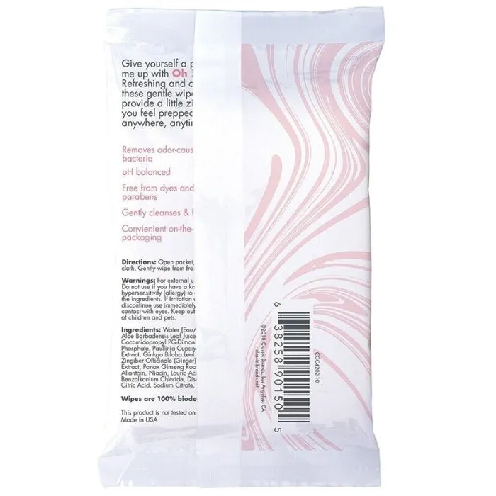 WIL Female Sex Toys Oh Zang Feminine Cleaning Wipes 10