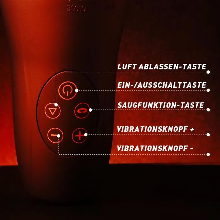 xeoxhoneyde Male Sex Toys LuxusAutomatischer Masturbator mit Saugfunktion