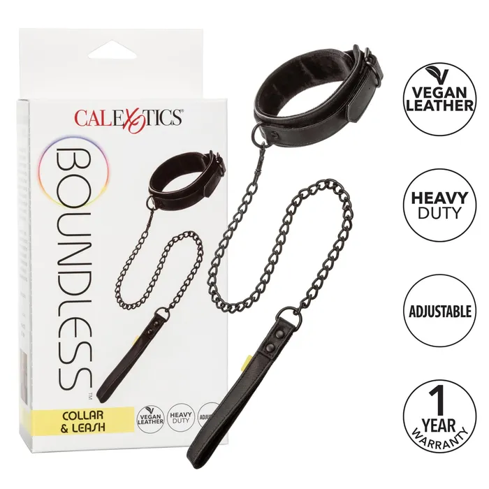 CalExotics Boundless Collar Leash Vibrators CalExotics Boundless Collar Leash Vibrators