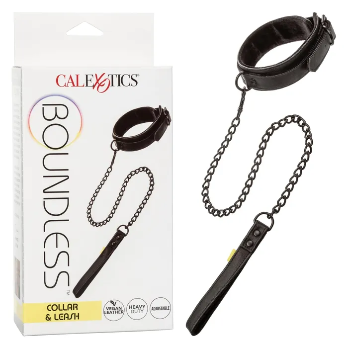 CalExotics Boundless Collar Leash Vibrators CalExotics Boundless Collar Leash Vibrators