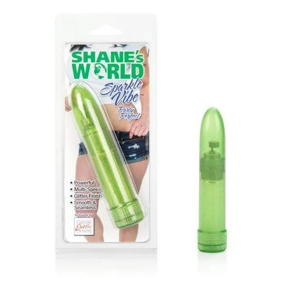 Female Sex Toys CalExotics Shanes World Sparkle Vibes Green Female Sex Toys CalExotics Shanes World Sparkle Vibes Green