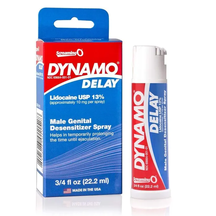 Female Sex Toys Screaming O Dynamo Delay Spray 12 Count Display