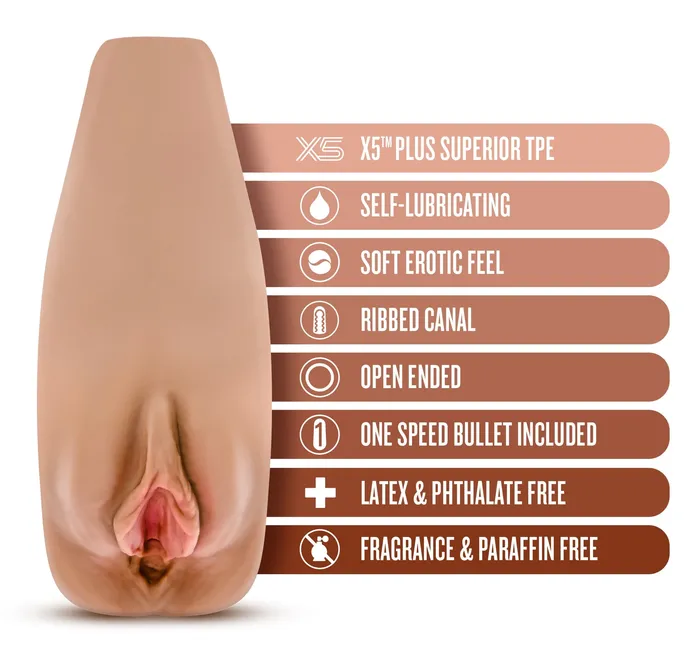 M Elite Soft and Wet Renata Tan Blush Novelties Male Sex Toys M Elite Soft and Wet Renata Tan Blush Novelties Male Sex Toys