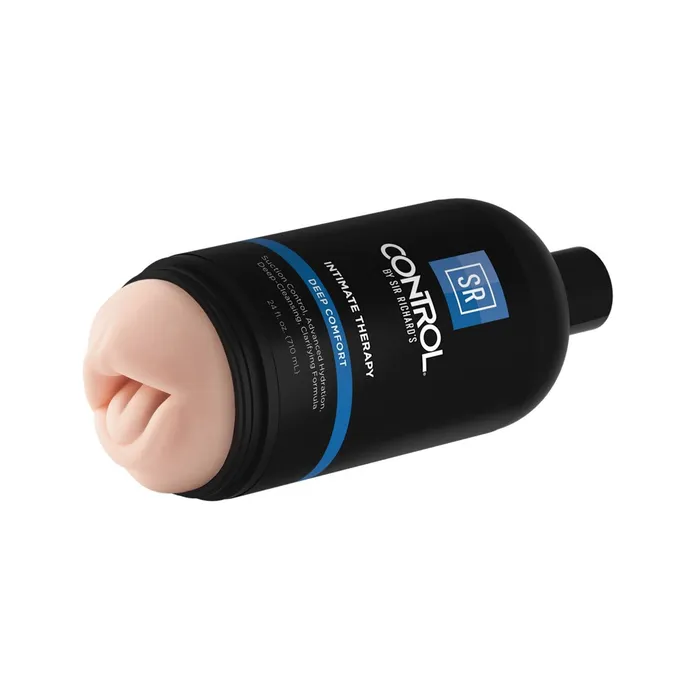 Sir Richards Control Intimate Therapy Oral Stroker Adams Toy Box Male Sex Toys