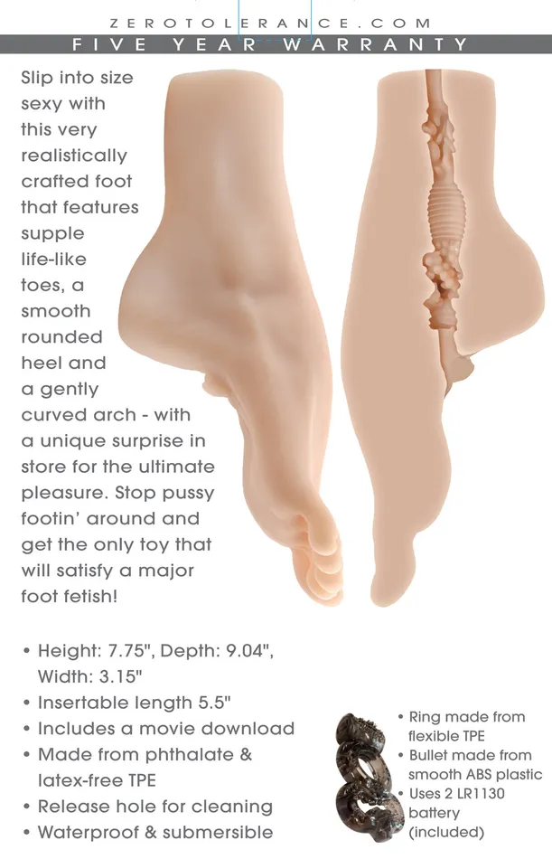 Zero Tolerance Male Sex Toys Pussy Footin Light Zero Tolerance Male Sex Toys Pussy Footin Light