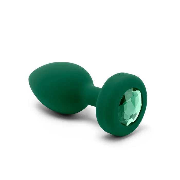 BVibe BVibe Vibrating Jewel Plug MediumLarge Assorted Colors Male Sex Toys