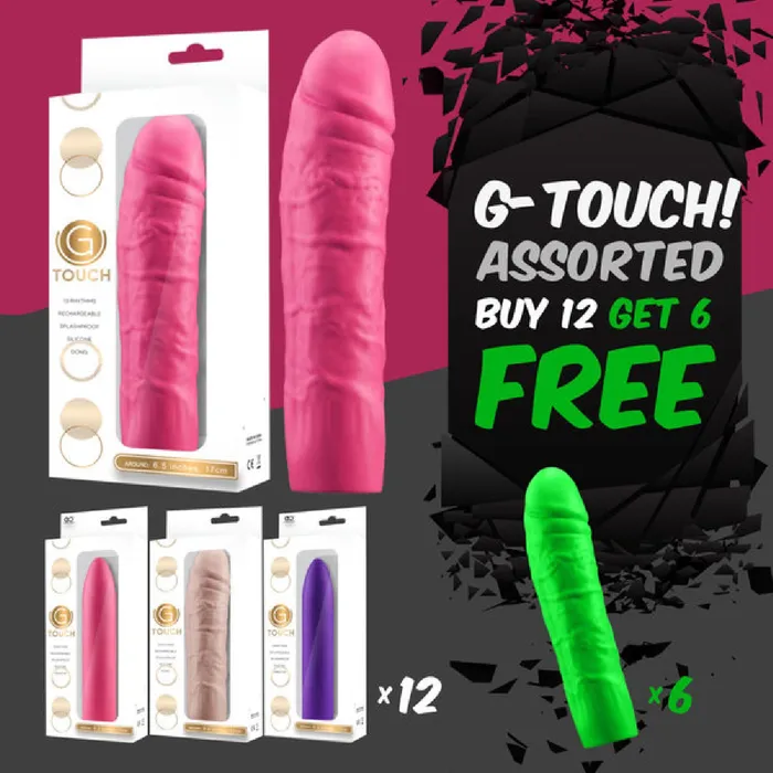 Excellent Power Female Sex Toys GTouch Rechargeable Vibrator Buy 12 Asst Get 6 Free Excellent Power Female Sex Toys GTouch Rechargeable Vibrator Buy 12 Asst Get 6 Free