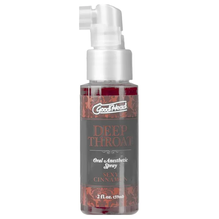 GoodHead Deep Throat Spray Cinnamon 59ml Goodhead Male Sex Toys