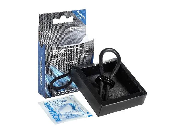 Male Sex Toys Joydivision ERECTOmed Adjustable Cock Ring Black