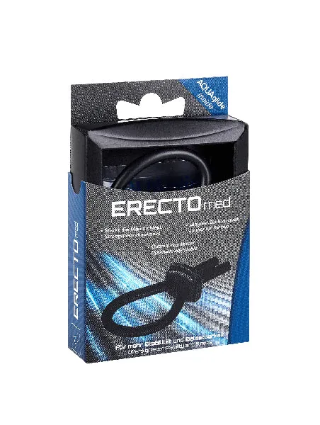 Male Sex Toys Joydivision ERECTOmed Adjustable Cock Ring Black